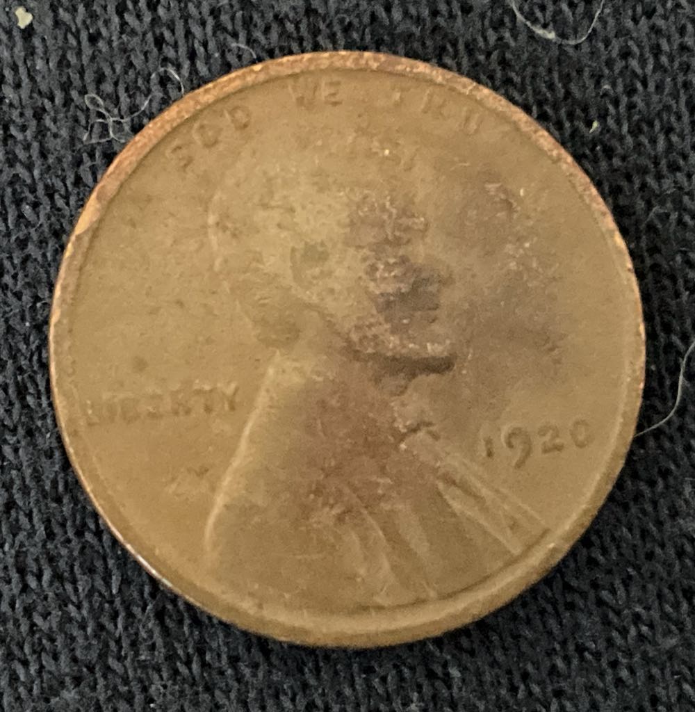 Penny 1920 Lincoln  coin collectible - Main Image 3