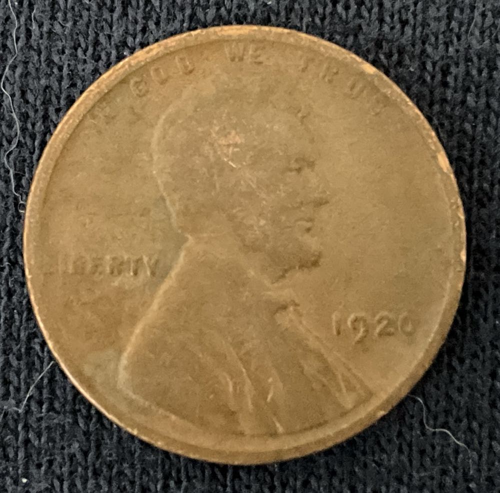 Penny 1920 Lincoln  coin collectible - Main Image 3