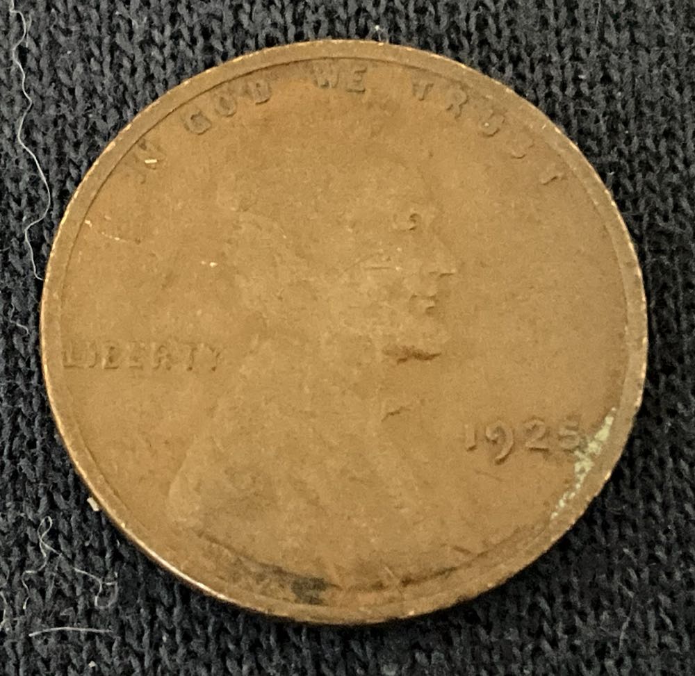 Penny 1925 Lincoln  coin collectible - Main Image 3