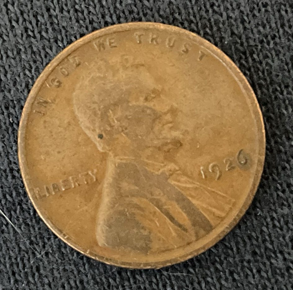 Penny 1926 Lincoln  coin collectible - Main Image 3