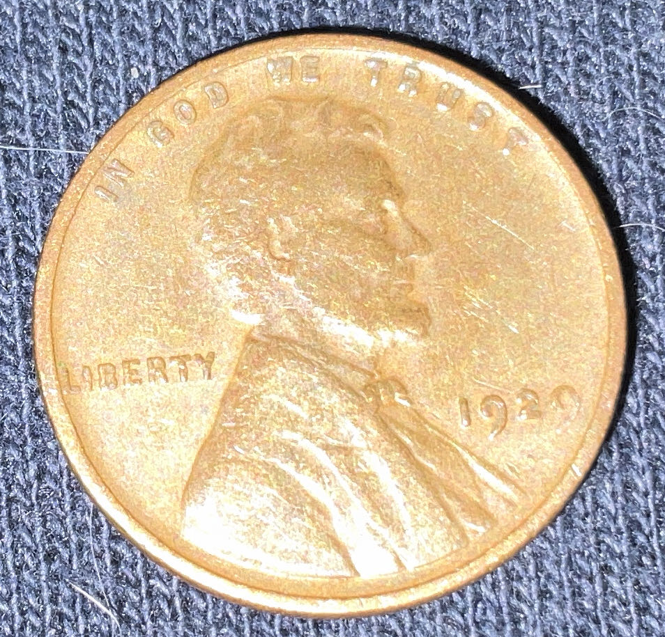 Penny 1929 Lincoln  4  coin collectible - Main Image 3