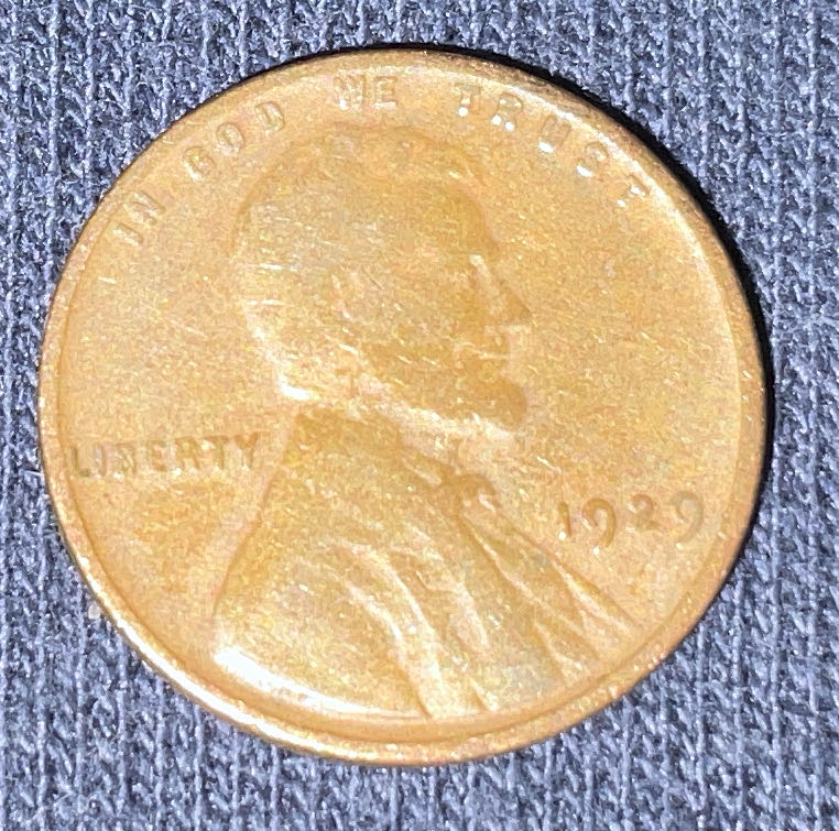Penny 1929 Lincoln  coin collectible - Main Image 3
