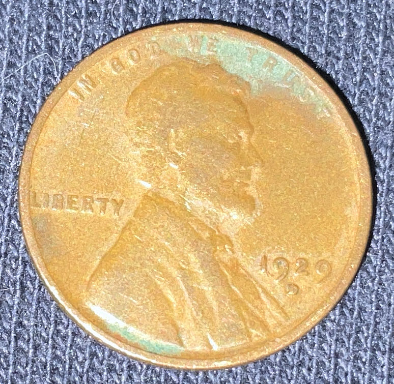 Penny 1929 Lincoln D  coin collectible - Main Image 3