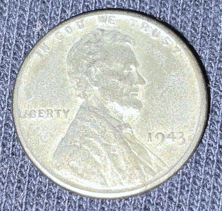 Penny 1943 Lincoln Steel 1  coin collectible - Main Image 3
