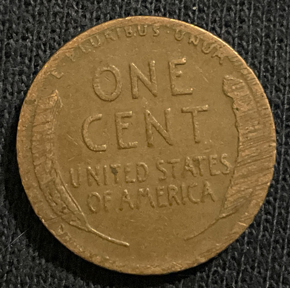 Penny 1944 Lincoln  5  coin collectible - Main Image 2