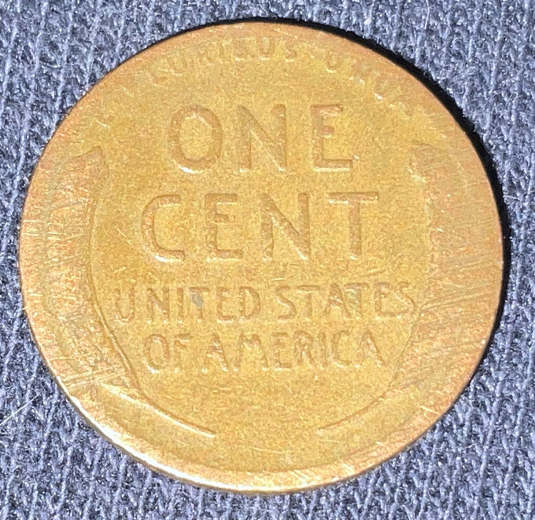 Penny 1944 Lincoln  5  coin collectible - Main Image 4