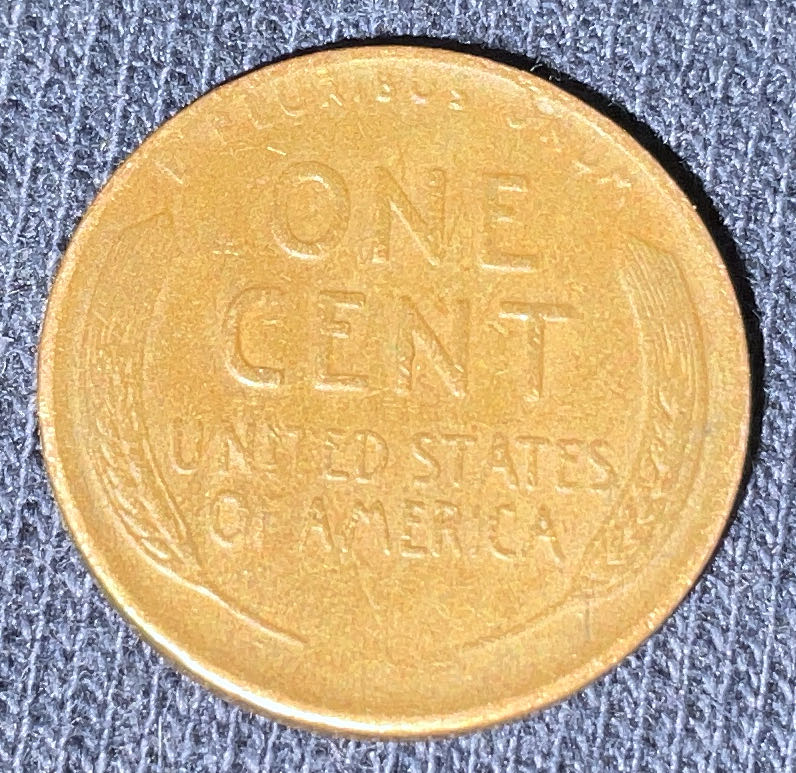 Penny 1944 Lincoln S 4  coin collectible - Main Image 4