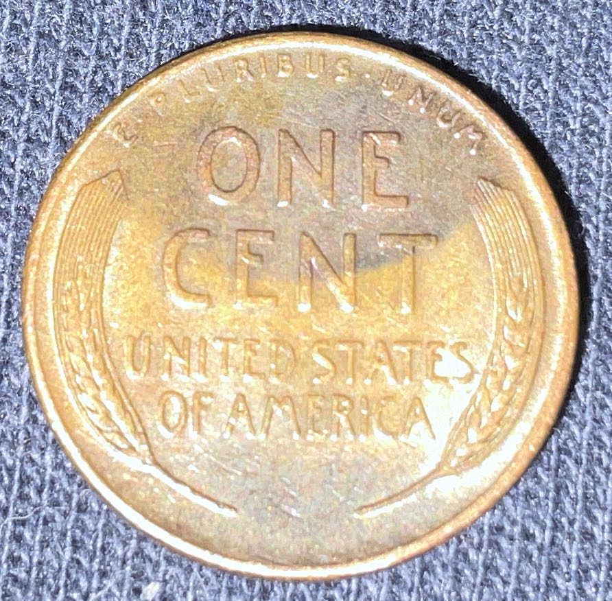 Penny 1945 Lincoln D 5  coin collectible - Main Image 4