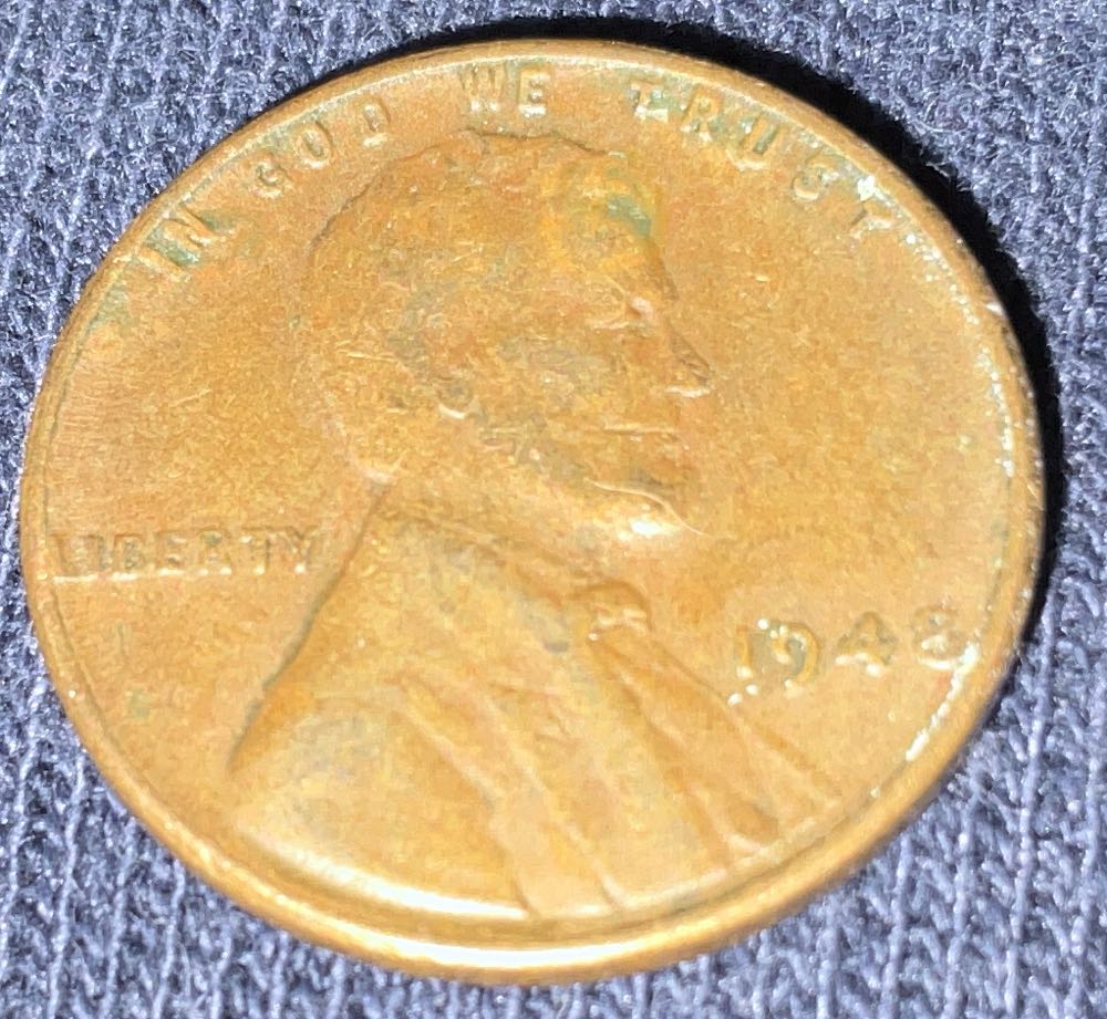 Penny 1948 Lincoln  coin collectible - Main Image 3