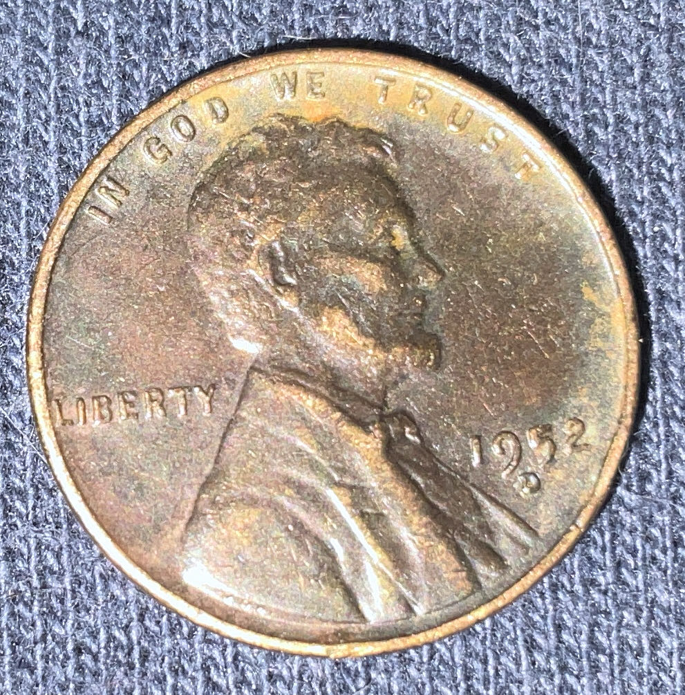 Penny 1952 Lincoln D 1  coin collectible - Main Image 3