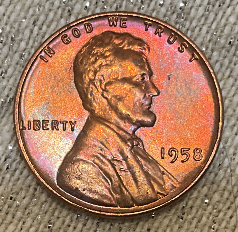 Penny 1958 Lincoln  coin collectible - Main Image 1