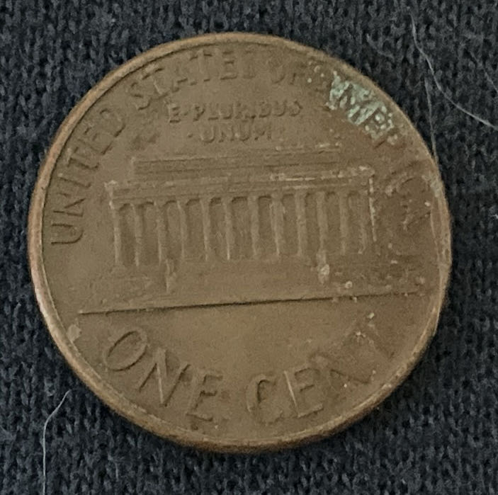 Penny 1990 Lincoln D  coin collectible - Main Image 2