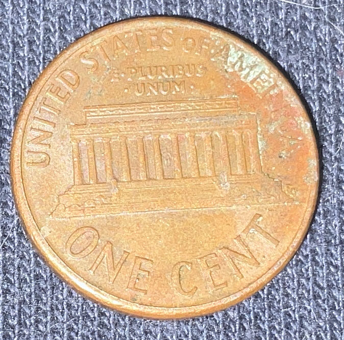 Penny 1990 Lincoln D  coin collectible - Main Image 4