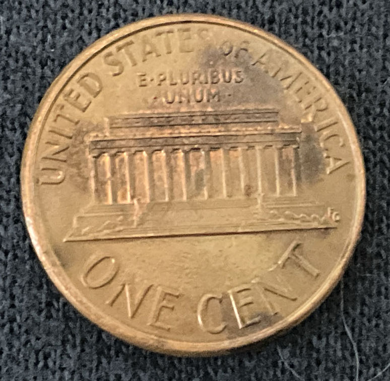 Penny 1991 Lincoln D  coin collectible - Main Image 2