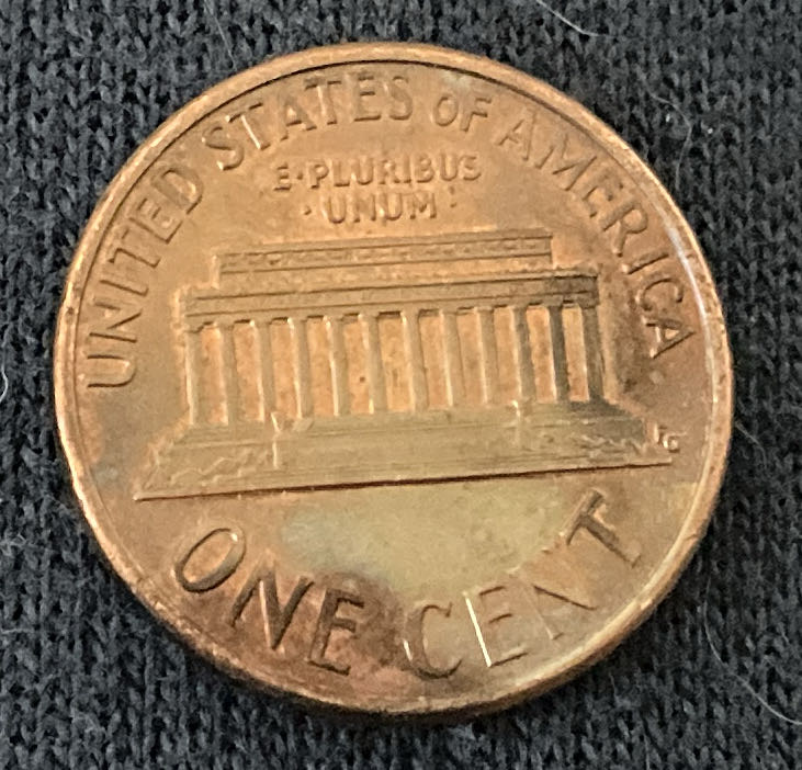 Penny 1991 Lincoln D  coin collectible - Main Image 2
