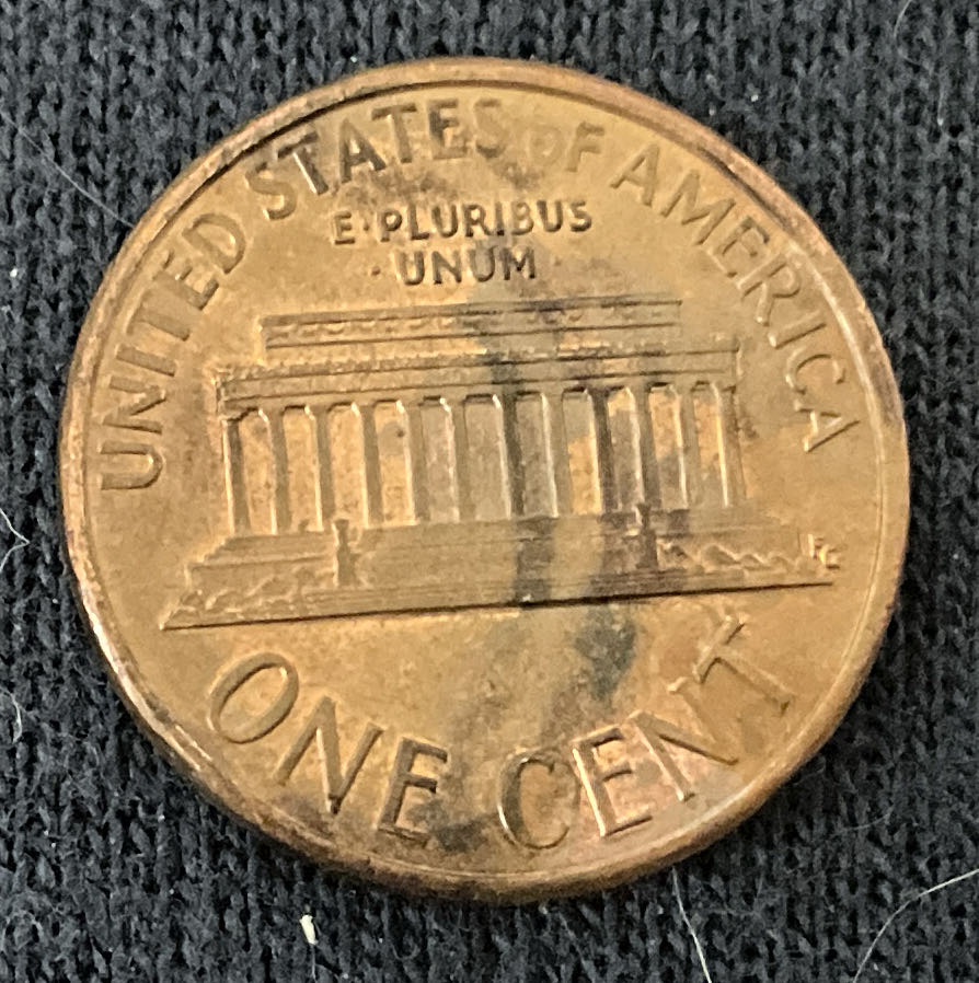 Penny 1991 Lincoln D  coin collectible - Main Image 2