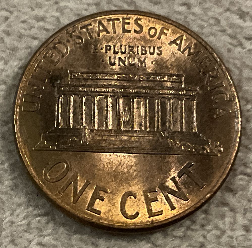 Penny 1999 Lincoln D  coin collectible - Main Image 2