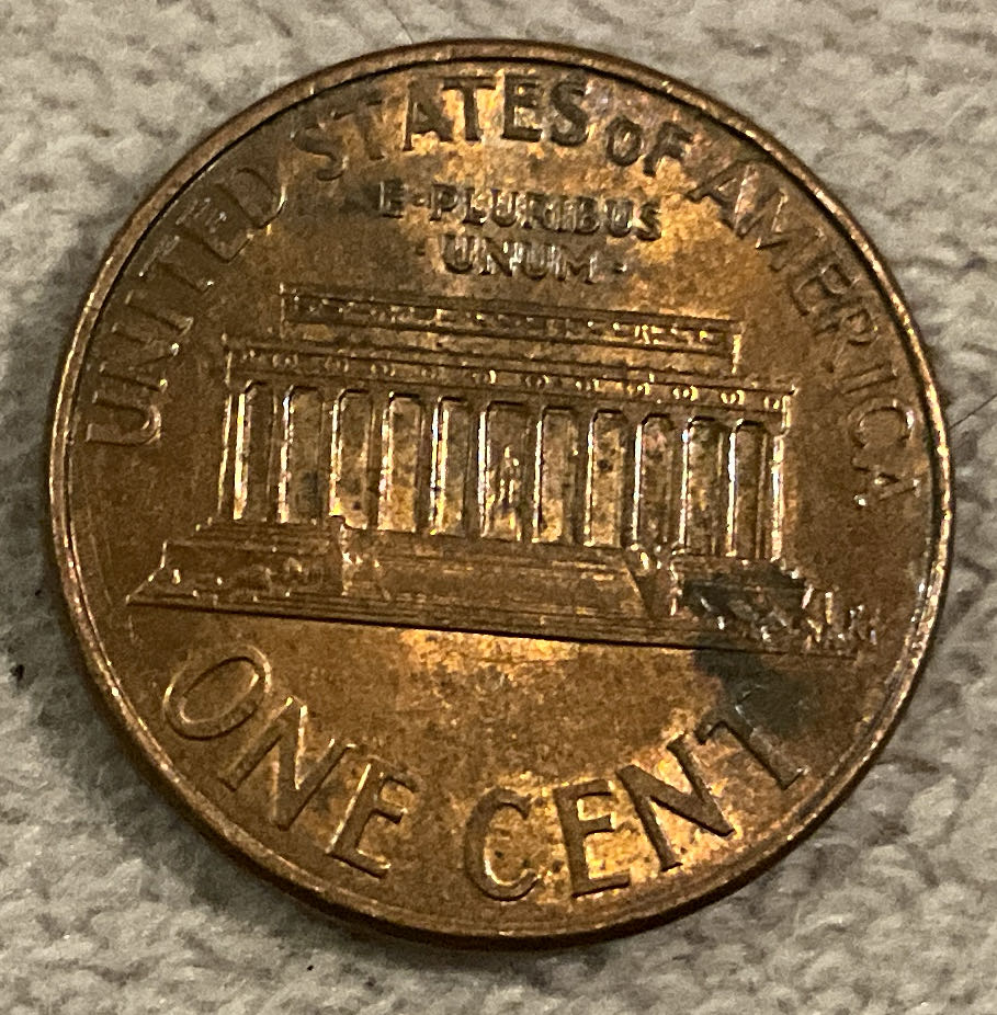 Penny 1999 Lincoln D  coin collectible - Main Image 2