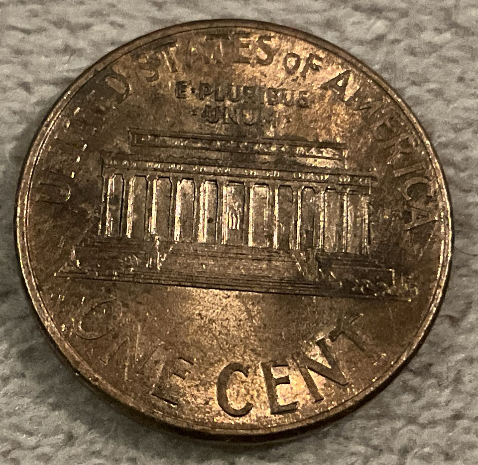 Penny 1999 Lincoln D  coin collectible - Main Image 2