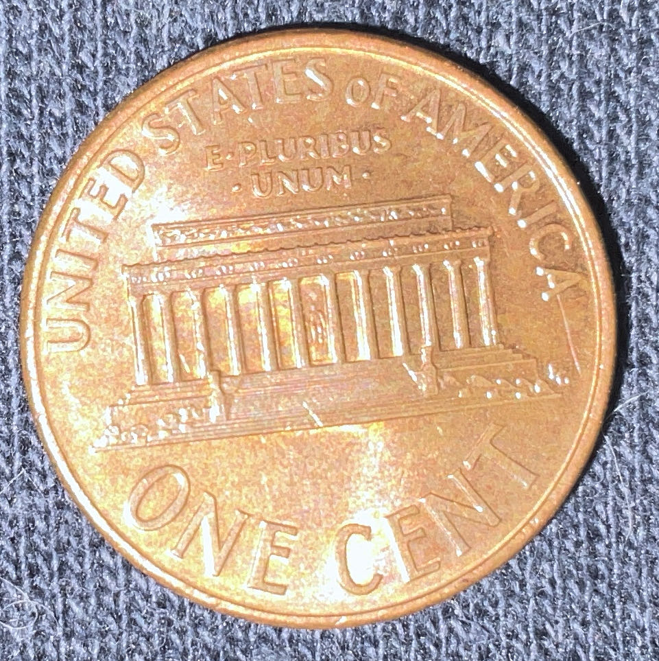 Penny 2001 Lincoln D  coin collectible - Main Image 4