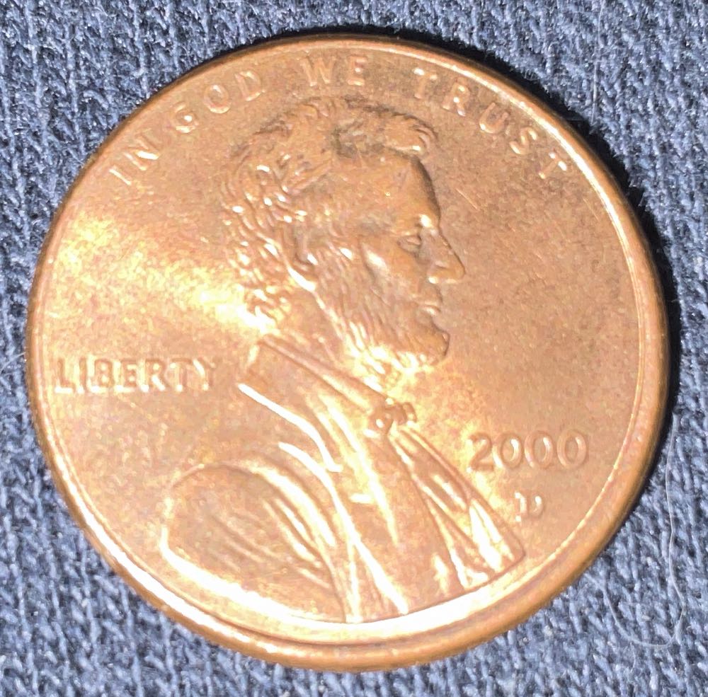 Penny 2000 Lincoln D  coin collectible - Main Image 3