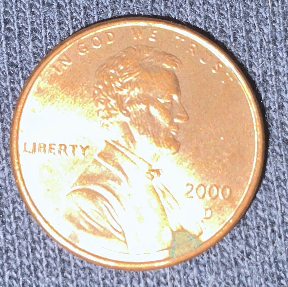 Penny 2000 Lincoln D  coin collectible - Main Image 3