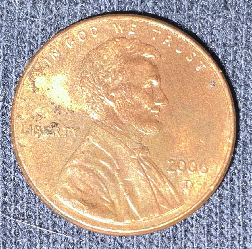 Penny 2006 Lincoln D  coin collectible - Main Image 3