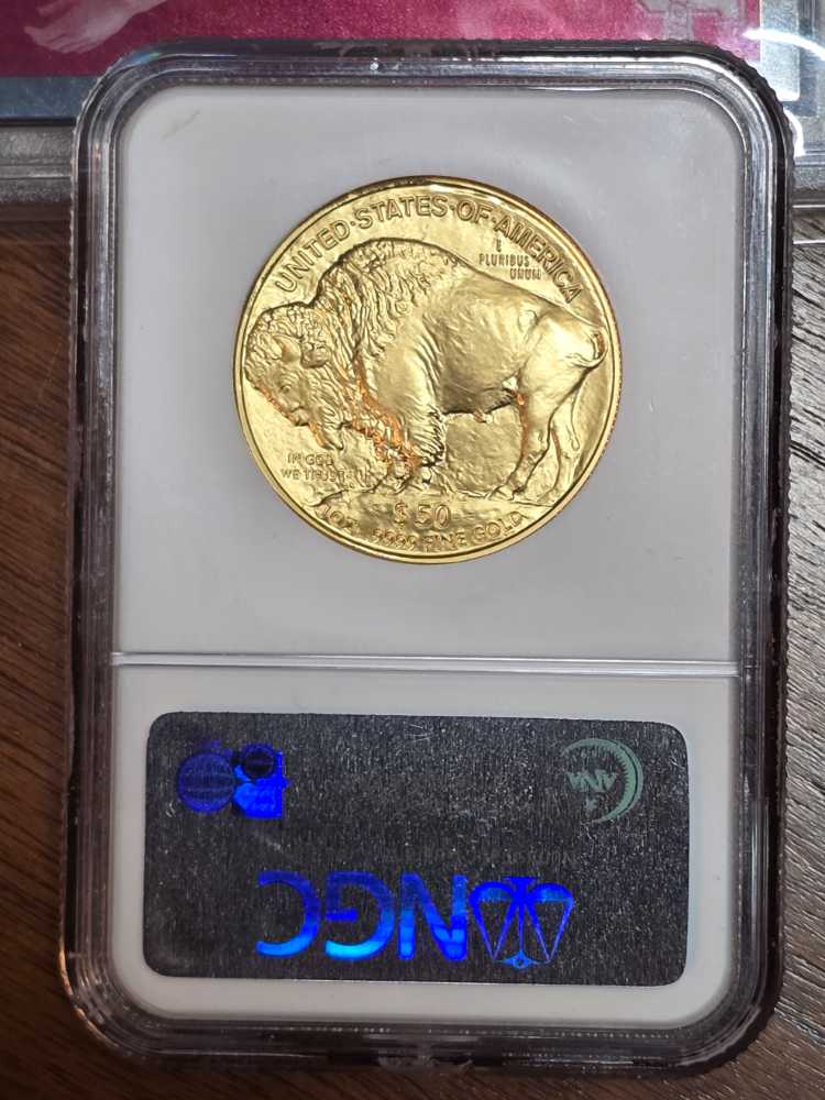 2006 Buffalo $50 1st Strike NGC MS70  coin collectible - Main Image 2