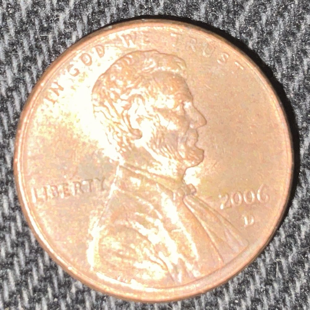 Penny 2006 Lincoln D  coin collectible - Main Image 3
