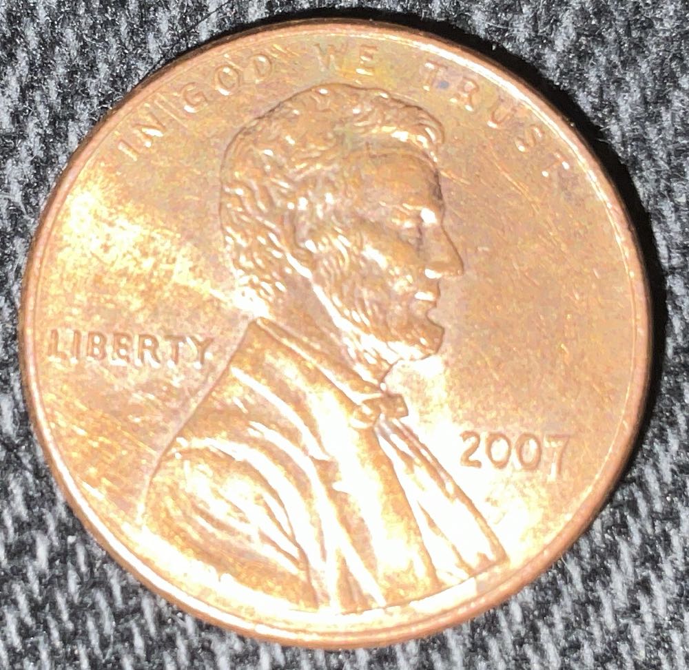 Penny 2007 Lincoln  coin collectible - Main Image 3