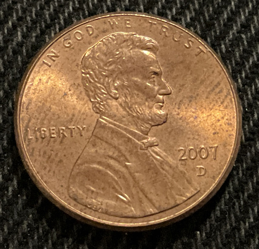 1860 Indian Cent ANACS XF40