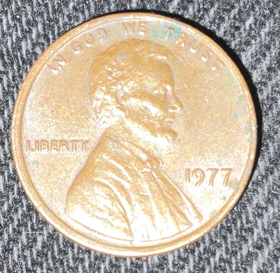 Penny 1977 Lincoln  coin collectible - Main Image 3