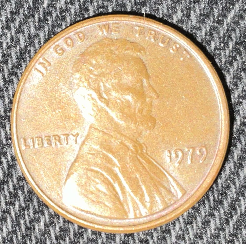 Penny 1979 Lincoln  coin collectible - Main Image 3