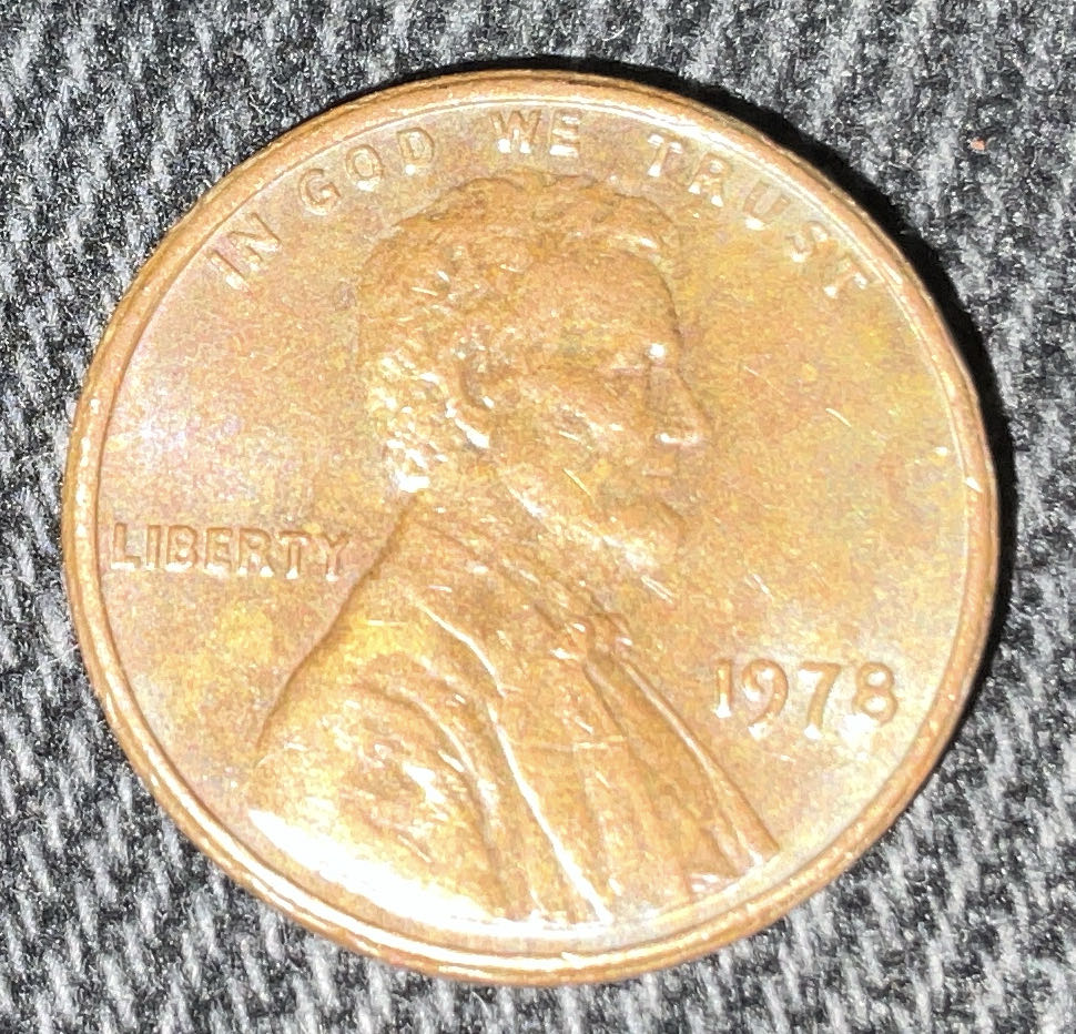 Penny 1978 Lincoln  coin collectible - Main Image 3