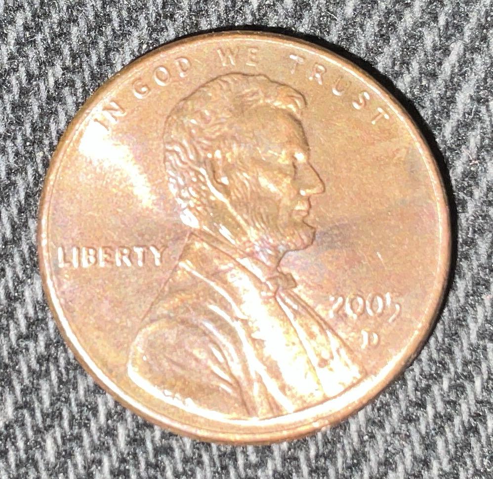 Penny 2005 Lincoln D  coin collectible - Main Image 3