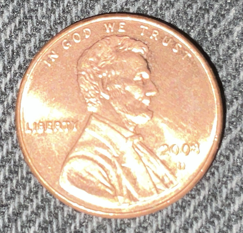 Penny 2008 Lincoln D  coin collectible - Main Image 3
