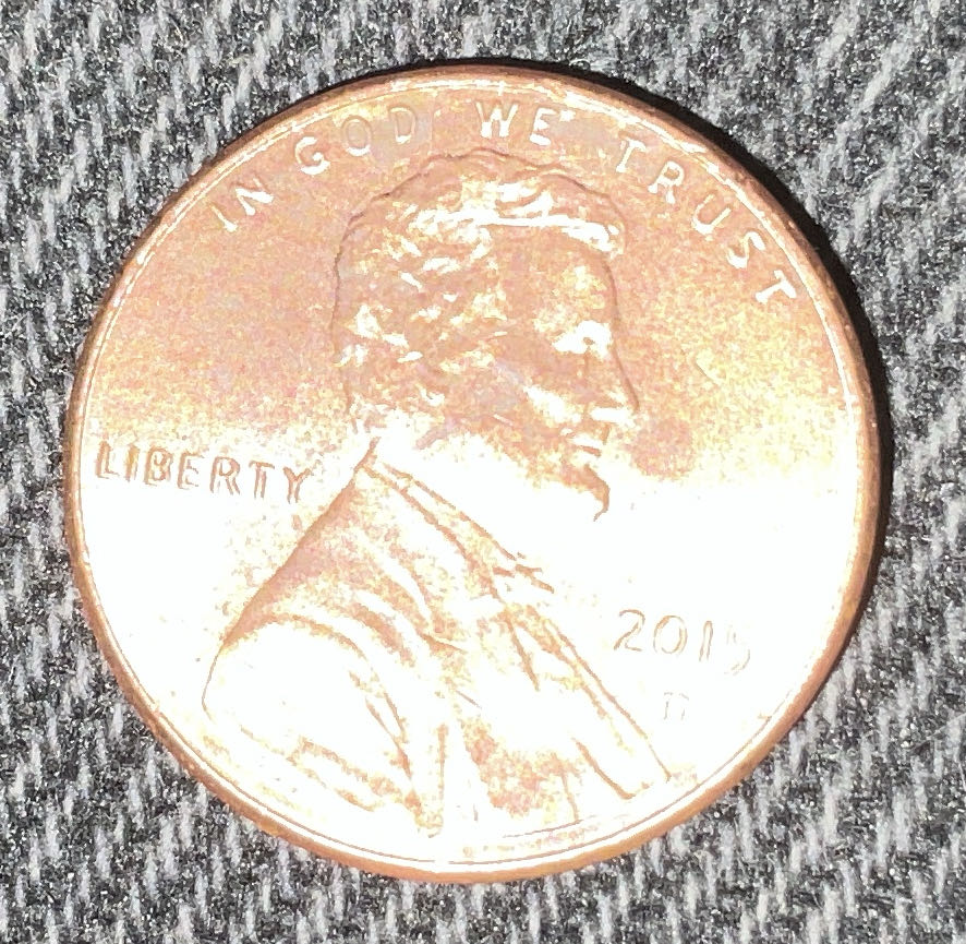 Penny 2015 Lincoln D  coin collectible - Main Image 3