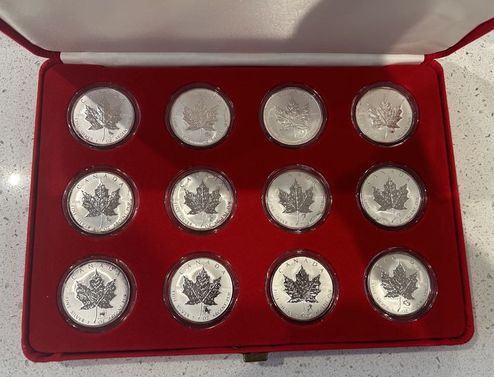 2004 Canadian Maple - Aquarius Privy  coin collectible - Main Image 3