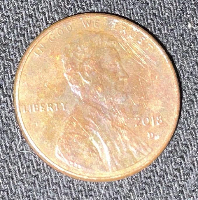Penny 2018 Lincoln D  coin collectible - Main Image 3