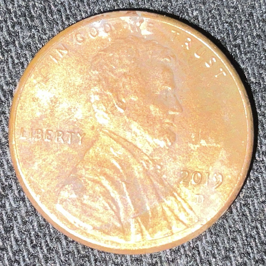 Penny 2019 Lincoln D  coin collectible - Main Image 3