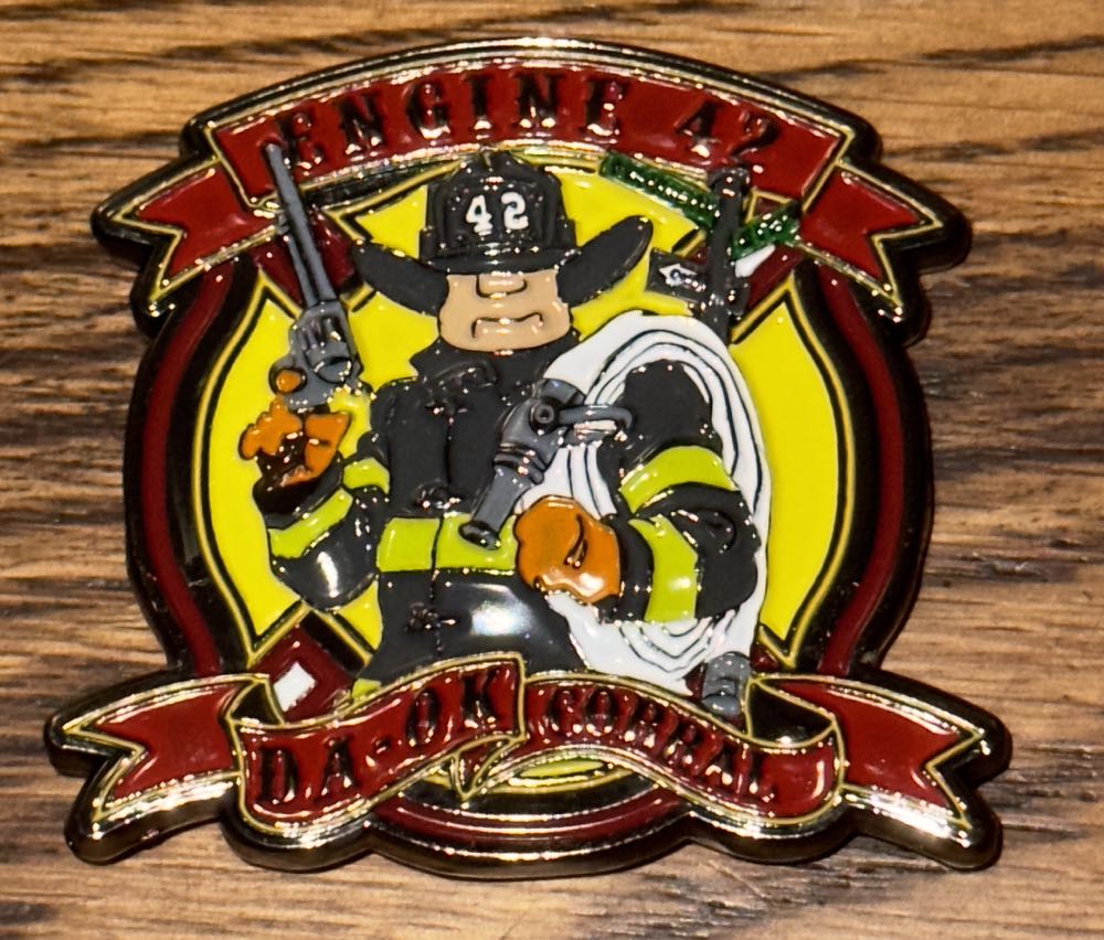 FDNY E42 - 150th  coin collectible - Main Image 2