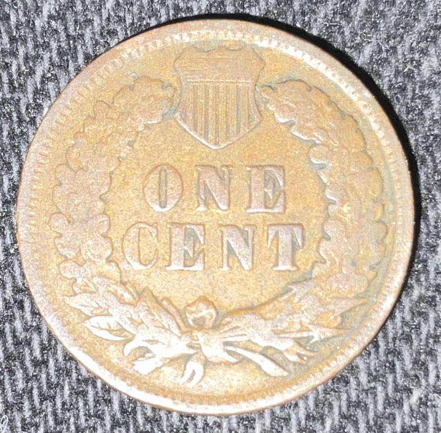 Penny 1901 Indian Head  coin collectible - Main Image 4