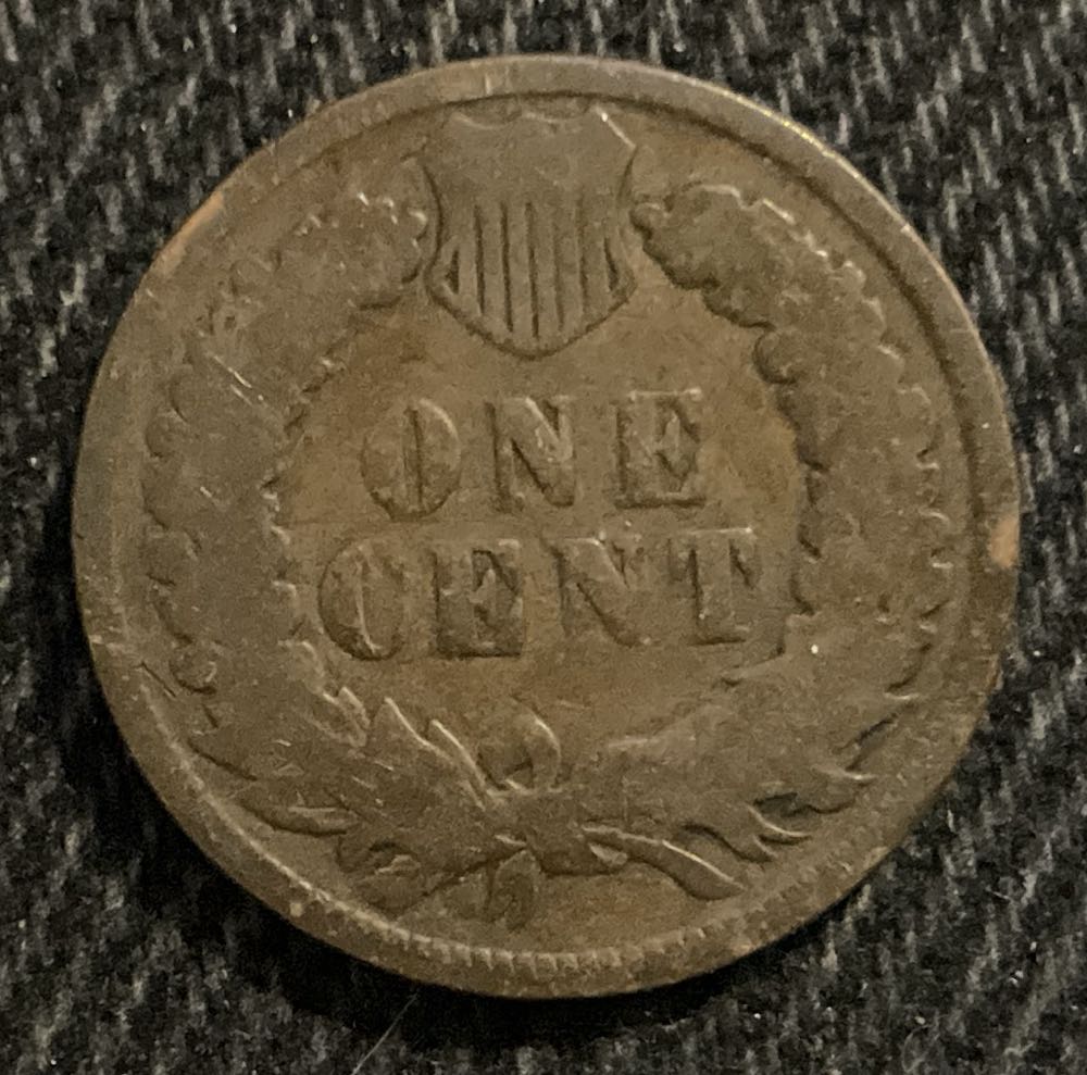 Penny 1902 Indian Head  coin collectible - Main Image 2
