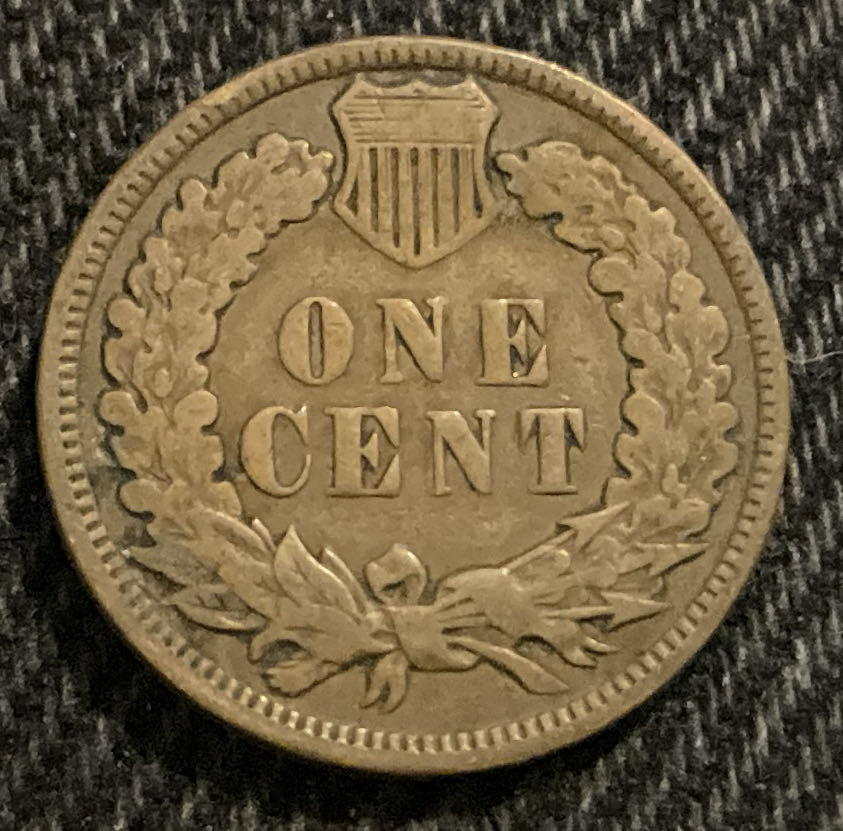 Penny 1908 Indian Head  coin collectible - Main Image 2