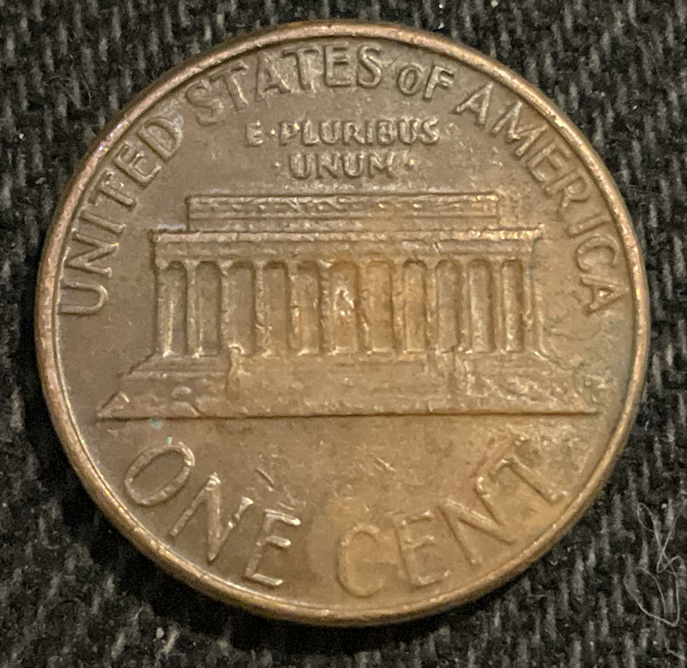 Penny 1980 Lincoln D  coin collectible - Main Image 2