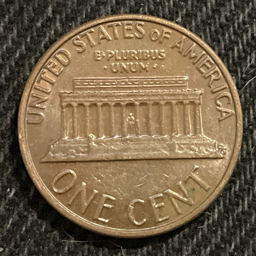 Penny 1980 Lincoln D  coin collectible - Main Image 2