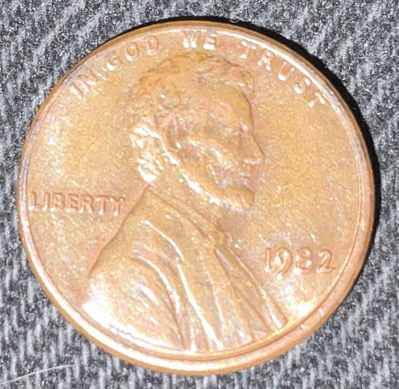 Penny 1982 Lincoln  coin collectible - Main Image 3