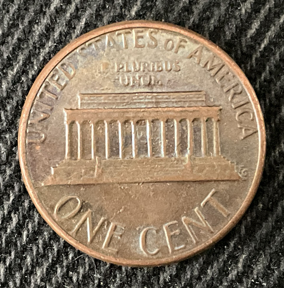 Penny 1983 Lincoln D  coin collectible - Main Image 2