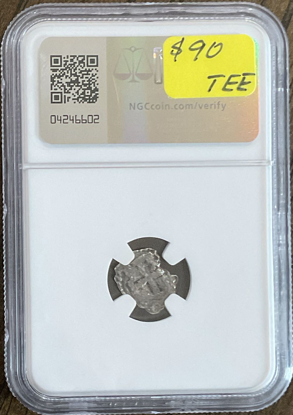 Spain Colonial 1/2 Reales Sea Salvaged 1665-1752  coin collectible - Main Image 2