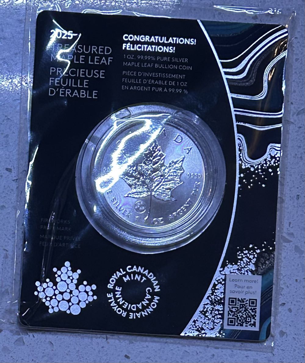 2025 Canadian Maple - Congratulations Privy  coin collectible - Main Image 3